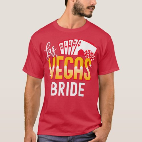 Matching Las Vegas Wedding Bride and Groom Vegas B T_Shirt