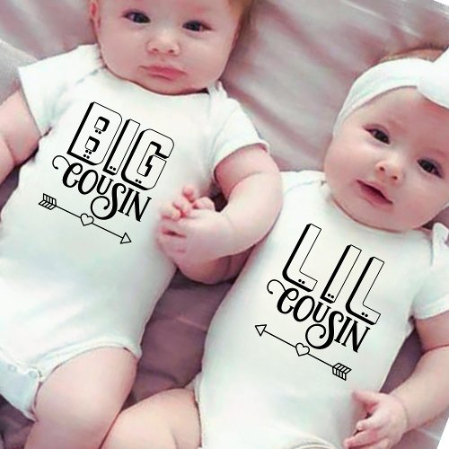 Matching Little Cousin Baby Bodysuit