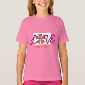 Matching Mom and Daughter Clothes - Blooming Heart T-Shirt