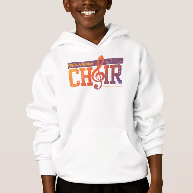 Matching Name Choir Group Social Handle Hoodie (Front)