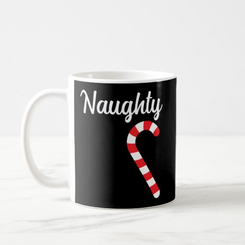 Matching Naughty And Nice Couples Christmas Pajama Coffee Mug