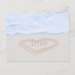 Matching RSVP for Invited Guests Invitation Postcard