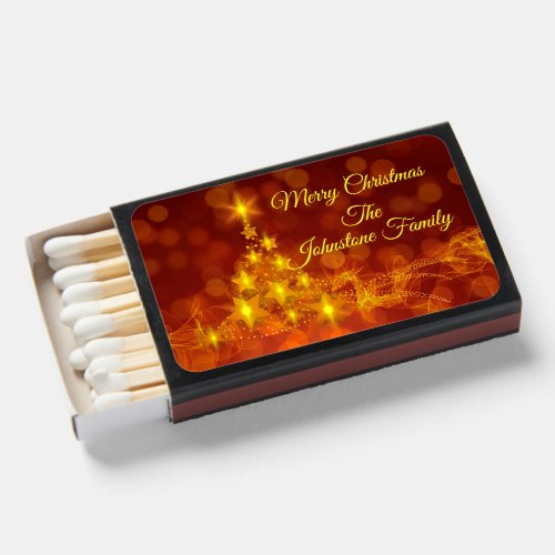 Matching Set Gold Stars Tree Change Name Matchboxes