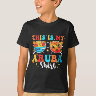 Matching Summer Family Vacation Beach Trip Aruba  T-Shirt