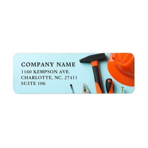 Matching Toolset  Construction Themed  Label