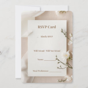 Matching Wedding Invitation RSVP and Thank You Car
