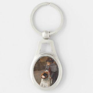 Matchstick Girl Poor Street Urchin Urban Poverty Keychain