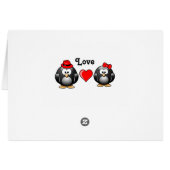 Mate for Life Will You Be My Penguin Proposal Love (Back Horizontal)