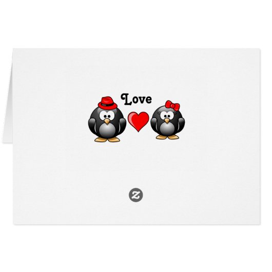 Mate for Life Will You Be My Penguin Proposal Love (Back Horizontal)