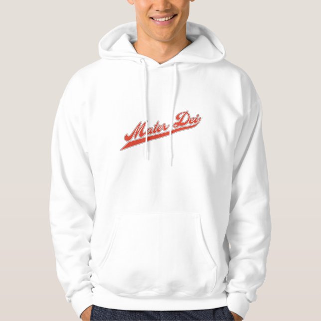 Mater Dei Script Hoodie (Front)