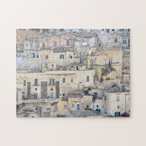 Matera Italy Architecture _ Travel Photography Jigsaw Puzzle