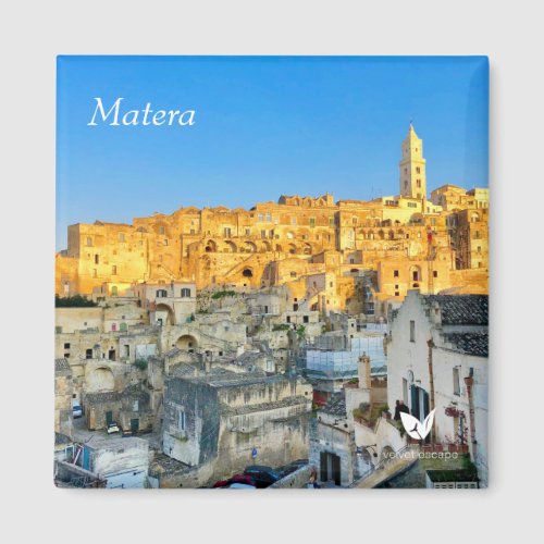 Matera Italy _ fridge magnet by Velvet Escape