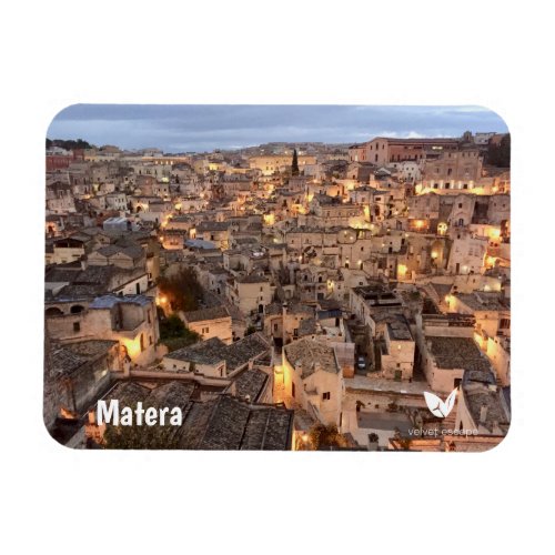 Matera Italy _ magnet by Velvet Escape