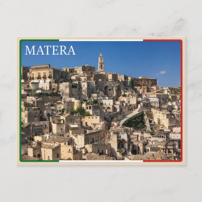 Matera - Italy Postcard (Front)