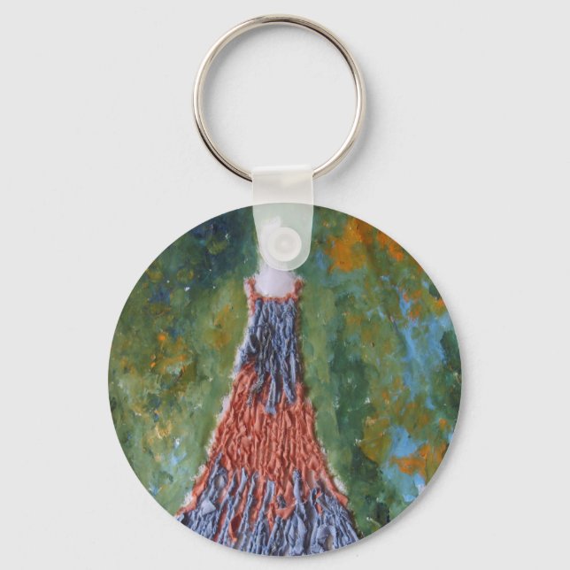 Material Dress Keychain (Front)