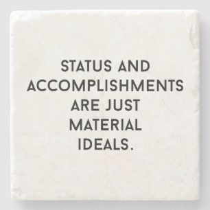 Material Ideals Marble Stone Coaster