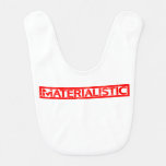 Materialistic Stamp Baby Bib