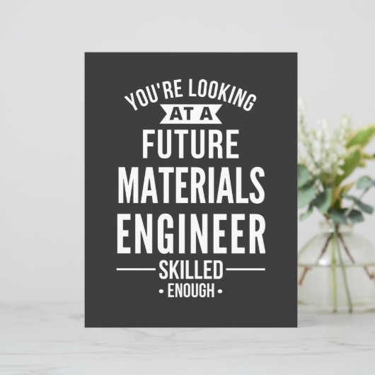 materials engineer gift (Standing Front)