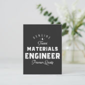 materials engineer gift (Standing Front)