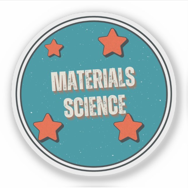 Materials Science Sticker (Front)