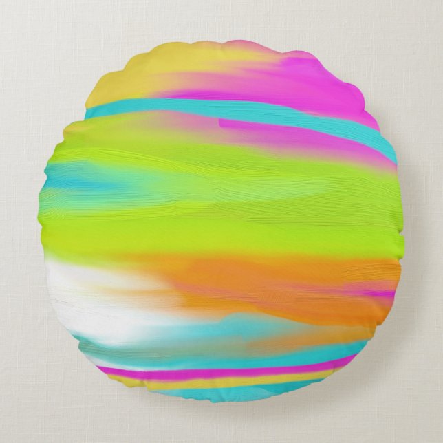 Materic Round Pillow (Front)