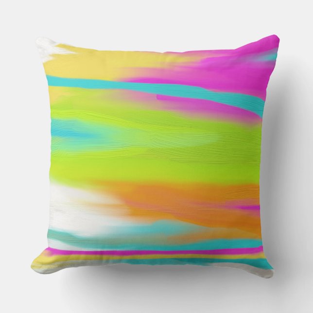 Materic Throw Pillow (Front)