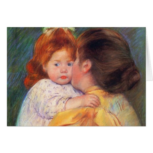 Maternal Kiss, Mary Cassatt (Front Horizontal)