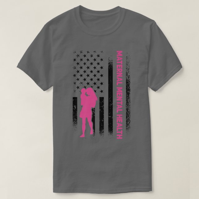 Maternal Mental Health Awareness 3133 1412  T-Shirt (Design Front)
