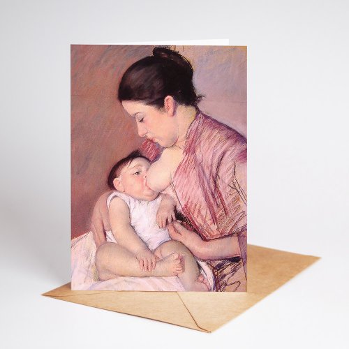 Maternite  Mary Cassatt Card