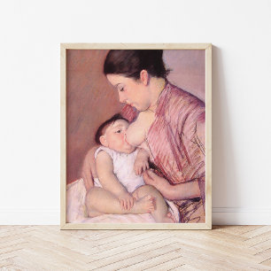 Maternite Mary Cassatt Poster
