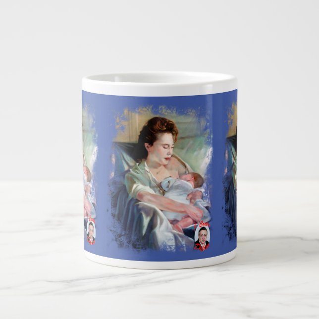Maternity Giant Coffee Mug (Front)