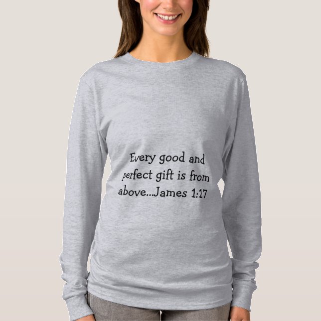 Maternity Scripture Shirt (Front)