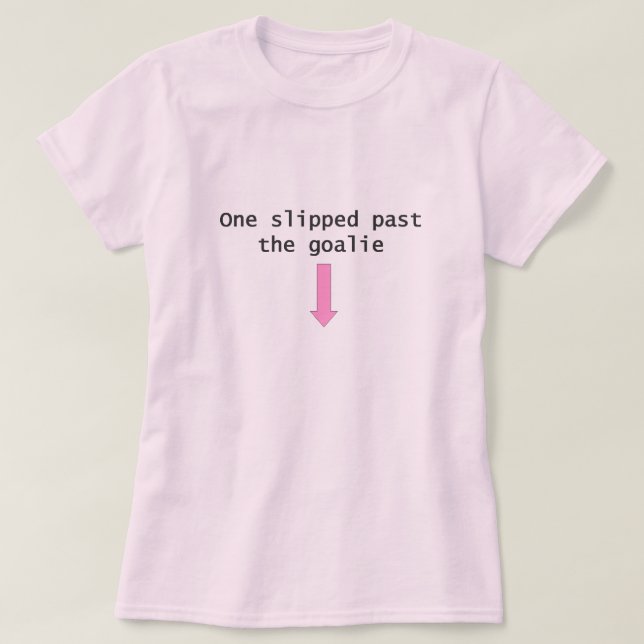 Maternity Shirt-Girl T-Shirt (Design Front)