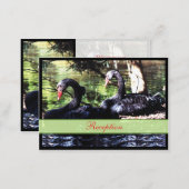 Mates for Life Black Swans Enclosure Card (Front/Back)