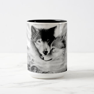 Mates forever Two-Tone coffee mug