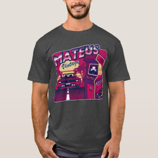 Mateus Personalized Vintage Gamer 80s 90s T-Shirt