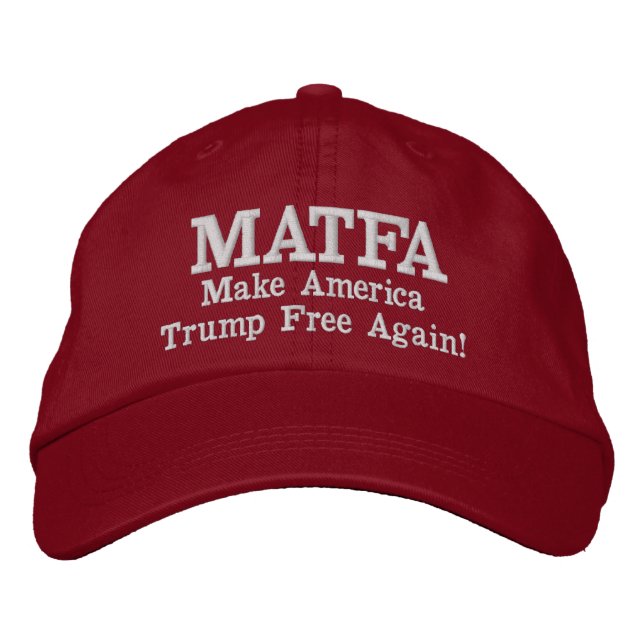 MATFA  EMBROIDERED BASEBALL CAP (Front)