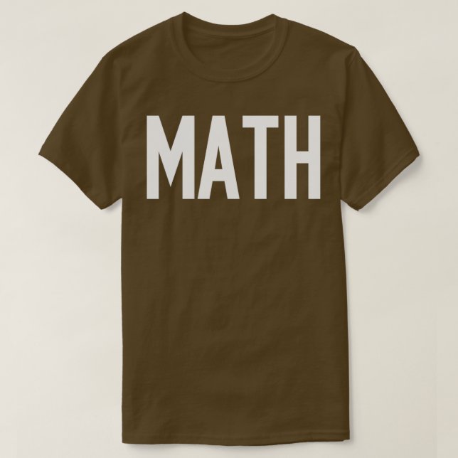 Math 11 T-Shirt (Design Front)