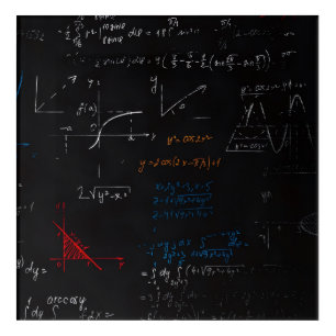 Math Acrylic Wall Art