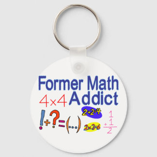Math Addict Keychain
