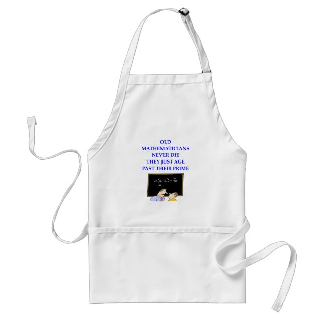 MATH ADULT APRON (Front)