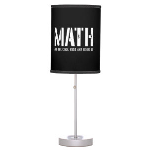 Math and Cool Kids Table Lamp