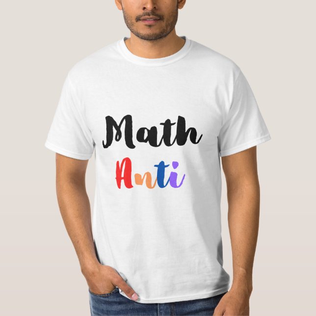 Math Antics Colorful Logo T-Shirt (Front)