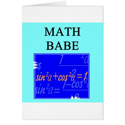 MATH BABE CARDS (Front)