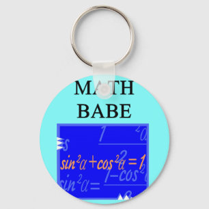 MATH BABE KEYCHAIN