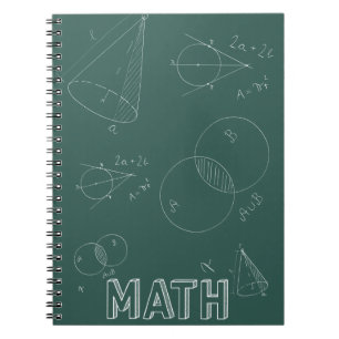 Math Back to School design Notebook