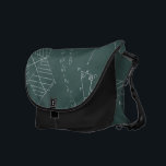 Math blackboard messenger bag<br><div class="desc">Math formulas and graphics on blackboard</div>