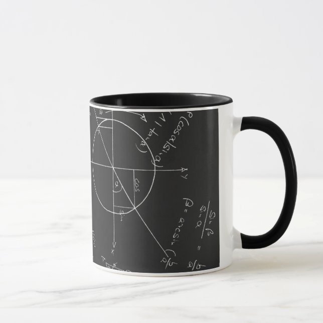 Math blackboard mug (Right)