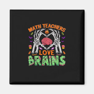 Math Brain Heart Skeleton Hand Zombie Halloween Magnet