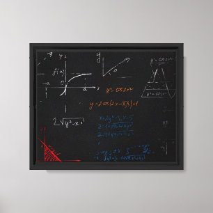 Math Canvas Print